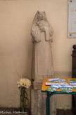 <center>Beaune </center>Chapelle Saint Flocel dite de Bouton. Statue : Sainte Marie Hermine de Jésus née à Beaune, martyrisée en Chine en 1900