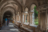 <center>Beaune </center>La galerie du cloître  des XII ème et XIII ème siècles, à sept travées.