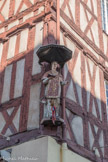 <center>Chalon-sur-Saône </center>Statue de saint Vincent.