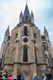 <center>L’église Notre-Dame. </center>Le chevet.