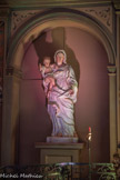<center>LA GRANDE CHAPELLE</center>Une Vierge à l'Enfant.
