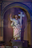 <center>LA GRANDE CHAPELLE</center>Le Christ portant sa croix attribués à l’artiste dijonnais Jean Dubois [XVIIe siècle].