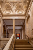 <center>Le musée des Beaux-Arts de Dijon</center>L'escalier monumental. Sévigné, Buffon.