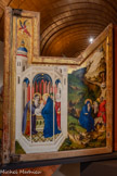 <center>Le musée des Beaux-Arts de Dijon</center>RETABLE DE LA CRUCIFIXION 1390 -1399. Au revers panneaux peints.  A droite la Présentaton au Temple et la Fuite en Egypte.