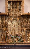 <center>Le musée des Beaux-Arts de Dijon</center>RETABLE DE LA CRUCIFIXION 1390 -1399. La Crucifixion.