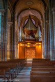 <center>Notre-Dame-la-Grande. </center> Cet orgue contemporain a été inauguré en septembre 1996. Réalisé par Yves Sévère, il est notamment adapté à l’interprétation de la musique baroque allemande telle celle de J.S Bach.
