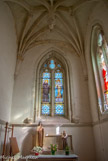 <center>Abbaye de Saint-Martin de Ligugé.</center> La chapelle sud.