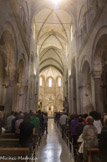 <center>La cathédrale Santa Maria Maggiore</center>La nef centrale.