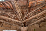 <center>Portiragnes</center>Charpente du préau.