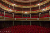 <center>Le théâtre municipal</center>La salle vue de la scène.