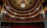 <center>Le théâtre municipal</center>La salle vue de la scène.