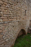 <center>L'abbaye Sainte-Marie de Fontcaude</center>Emplacement de la roue du moulin.