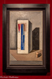 <center>Siphon et bouteille de rhum (peinture cubiste) 1924.</center>