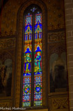 <center>La cathédrale Saint-Jean-Baptiste.</center>Chapelle Saint Jacques. A gauche, saint Jacques le Majeur. À droite, saint Jean l'Évangéliste.