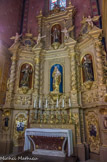 <center>La cathédrale Saint-Jean-Baptiste.</center>Chapelle de Notre-Dame du Mont Carmel. Le retable du premier quart du XVIIIe siècle provient de l’église des Carmes de Perpignan, les deux fondateurs de l’ordre figurent au soubassement et sur l’autel. Au bas du retable, deux statuettes : Saint François-Xavier (1506 – 1552), missionnaire jésuite en Inde et en Extrême-Orient et Saint Jérôme, ermite en Palestine, et traducteur au IVème siècle de la Bible. Au couronnement du retable le buste de Dieu le Père tenant dans ses mains le monde.