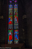 <center>La cathédrale Saint-Jean-Baptiste.</center>Chapelle Saint Pierre. Jésus et saint Pierre. Au-dessous, sainte Julie et sainte Eulalie.