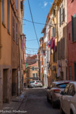 <center>Perpignan.</center>Quartier Saint Jacques, ancien quartier juif (en catalan le Call), sur la colline du « Puig Sant Jaume ».