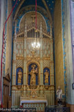 <center>Église Saint-Matthieu</center>Chapelle de Saint-Antoine de Padoue : Retable jumeau (première moitié du XIXe). Statues de St Vincent de Paul, St Antoine de Padoue, St François Xavier.