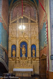<center>Église Saint-Matthieu</center>Chapelle Saint-Pancrace : Retable jumeau (première moitié du XIXe). Statues de St Liboire, St Pancrace, St Ferréol.