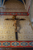 <center>Église Saint-Matthieu</center>Chapelle du Sacré-Cœur : Grand Crucifix (XVIIIe).