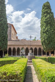 <center>L'abbaye Sainte-Marie-d'Arles-sur-Tech </center>En 1592, le monastère fut uni à l'abbaye de Saint-André de Sorède. En 1722, il fut uni à l'évêché de Perpignan. Au XVIIIe siècle la vie monacale s'éteint peu à peu à Arles. Le 24 mars 1770 l'évêque d'Elne qui avait le titre d'abbé d'Arles démissionne de cette charge. Un abbé commendataire est nommé, il procèdera à la liquidation. A la révolution française l'abbaye fut menacée de vente en tant que bien national. Mais la pression des arlésiens a fait que l'église abbatiale s'est transformée en église paroissiale.