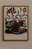 <center>Musée d'Art Moderne de Céret</center>Joan Miró (1893-1983)
Miró, Céret 1977
Projet d'affiche Lithographie sur papier vélin.