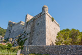 <center>Portovenere.</center>Lle Château des Doria. Construite par les Génois au XIIe siècle, cette forteresse militaire possède un emplacement stratégique.