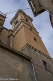 <center>Diano Castello.</center> L'église saint Nicolas de Bari, construite entre 1699 et 1725 par l'architecte Gio Batta Marvaldi et son fils Giacomo Filippo.