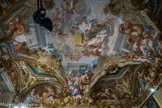 Fresque et moulure à la gloire de Bacchus au Palazzo Bianco à Gênes.