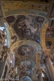 La basilique Santa Maria delle Vigne. Fresques du bas-côté gauche.