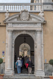 Villa del Principe. Palais d'Andrea Doria.<br> Portail de 1581. Mais l'accès à l'atrium se faisait par le portail majestueux qui se trouve Via San Benedetto, contre la façade nord du bâtiment.