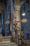 L'église San Donato. Cristo Moro, crucifix processionnel de Domenico Bissoni (1611).