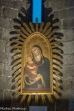 L'église San Donato. Vierge à l'Enfant du XIVe siècle de Nicolò da Voltri