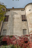 Château de Rocca Grimalda. <br> Les deux tourelles ont été rajoutées par Trotti.