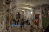 Château de Rocca Grimalda. <br>Les caves, majestueuses par leur taille et leur souci du détail, les vastes caves se situent principalement à la base de l'aile du XVIIIe siècle: grands volumes, arcs brisés, briques apparentes.