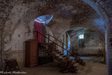 Château de Rocca Grimalda. <br>Les caves. A partir de la fin du XIXe, jusqu'à 1940 ce fut une taverne dont l'entrée était ici.