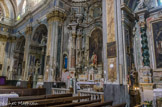 <center>Eglise de l'Assomption.</center> La grande chapelle centrale de la paroi de droite est dédiée à l'Ascension du Seigneur sur toile de 1726, attribuée à Milan Giuseppe Massa.