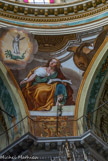 <center>Sanctuaire de Notre Dame de la Côte.</center>Les calottes de la voûte représentent les quatre Évangélistes. 
St Jean.