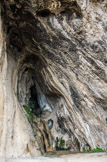 <center>Balzi Rossi.</center>La Grotte de Florestan, nommée ainsi en l'honneur du prince qui finança, en 1846, les premières fouilles.