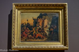 <center>Le Frappement du rocher.</center>Dominique PAPETY
Marseille, 1815- 1849
Huile sur toile.