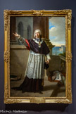 <center>Portrait de Monseigneur de Belsunce, évêque de Marseille.</center>Huile sur toile. Jérôme-Martin Langlois. Paris, 1779 -1838. Langlois peintre néoclassique de l'atelier de David est principalement connu pour ses peintures d'histoire inspirées de l'Antiquité grecque et ses portraits de personnages historiques
