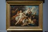 Pierre-Jacques CAZES
Paris. 1676-1754
Léda et Jupiter transformé en cygne
Huile sur toile