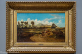Émile LOUBON
Aix-en-Provence. 1809- Marseille, 1863
Troupeau dans un cirque montagneux
Huile sur toile