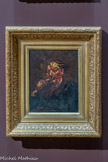 <center>Portrait d’Emilien Jourdan L’homme à la pipe</center>Adolphe Monticelli
Marseille.1824 -1886.
Huile sur toile.