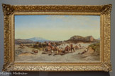 <center>La Montagne Sainte Victoire. Transhumance</center>Emile Loubon
Aix-en-Provence, 1809 - Marseille, 1863.
Huile sur toile.