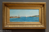 <center>Les Martigues</center>Paul Guigou
Villars, 1834 -Paris, 1871.
Huile sur toile