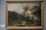 La Cascade. 1768, huile sur toile.
Pierre-Jacques Volaire, Toulon, 1729 - Naples, 1799.
Toulon, musée d'Art.