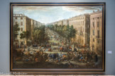 Michel Serre. Tarragone, 1658 - Marseille. 1733
Vue du Cours pendant la peste de 1720.
1721. Huile sur toile Marseille. Musée des Beaux-Arts.