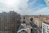 <center>Cours Belsunce. Les tours Labourdette.</center>Vue d'un appartement.