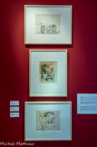 <center>L'exposition Le Corbusier.</center> De haut en bas :
Trois esquisses de femmes, 1952.
Etude sur le thème de Von, vers 1957.
Deux femmes en buste.